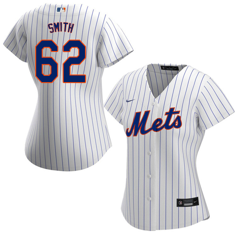 Nike Women #62 Drew Smith New York Mets Baseball Jerseys Sale-White